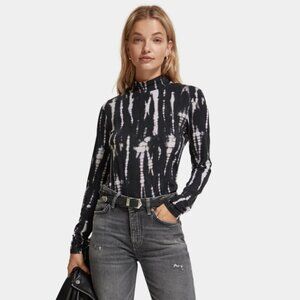 SCOTCH & SODA Mock Neck Top